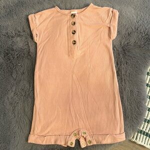 Lou Lou and Company Romper- Pale Pink (Audrey)